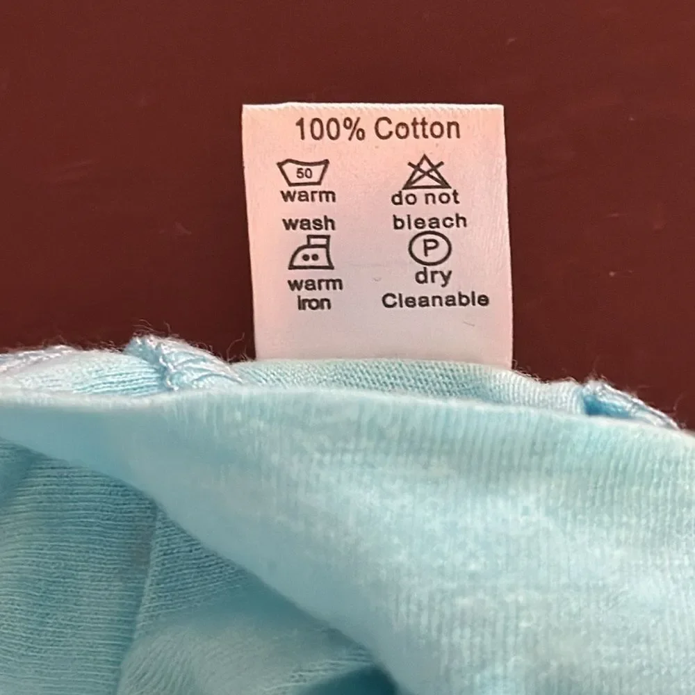 Baby Bao Dog Shirt Blue Anchor Graphic Pet Clothing Size XS Small Puppy Tee